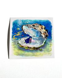 Image 1 of a6 carré - la perle - illustration originale 