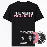 WHAT A LIFE Colour Vinyl/Tee/Slipmat Bundle