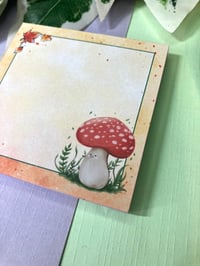 Image 3 of Autumn Mushroom Notepad