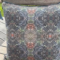 Image 1 of Muted Kaleidoscope Cushion 
