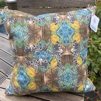 Image 1 of Fisherman's Muted Blues  Cushion 