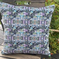 Image 1 of Opulent Purple Hare Cushion 