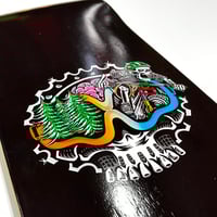 Image 2 of Extreme Culture® - PSYCHO SKULL FACE SkateBoard Standard Deck