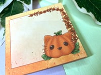 Image 2 of Pumpkin Cat Notepad