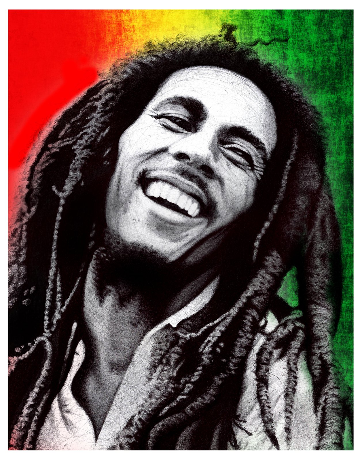 絵画 BOB MARLEY  97x130cm Bob Marley– KoultureKanvas