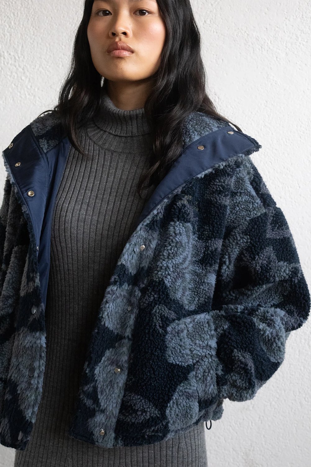 Image of 4-Chaqueta Sherpa rosas