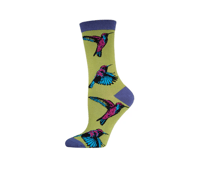 Image 1 of Hummingbird Bamboo Socks