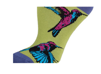 Image 3 of Hummingbird Bamboo Socks