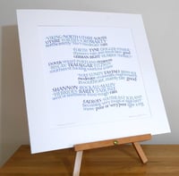 Image 3 of Shipping Forecast Fine Art Print