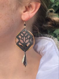 Image 4 of Spellbound Lotus Earrings