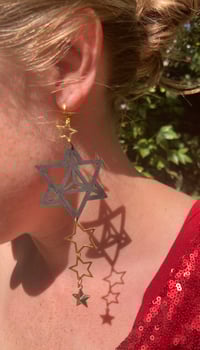 Image 1 of Starlight Merkaba Earrings
