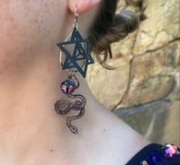 Image 4 of Celestial Serpent Earrings