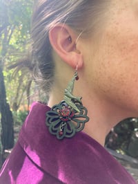 Image 1 of Crimson Enchantress Earrings