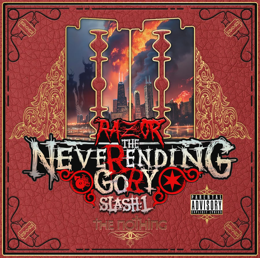 Image of RAZOR : THE NEVERENDING GORY (SLASH :1  THE NOTHING) cd