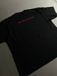 Image 3 of RATHER DIE STANDING OVERSIZED TEE IN BLACK