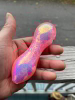  Pink Holographic Glitter Pipe 