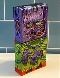 Image 4 of Purple Monster Blockhead Set