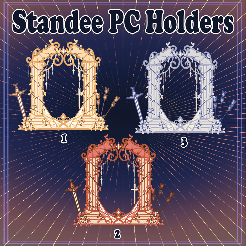 Image of !NEW! Standee PC Holder (Royalty)