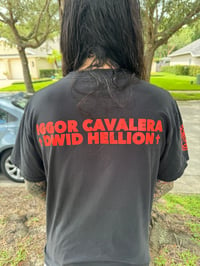 Image 4 of IGGOR CAVALERA X DWID HELLION T SHIRT READY TO SHIP