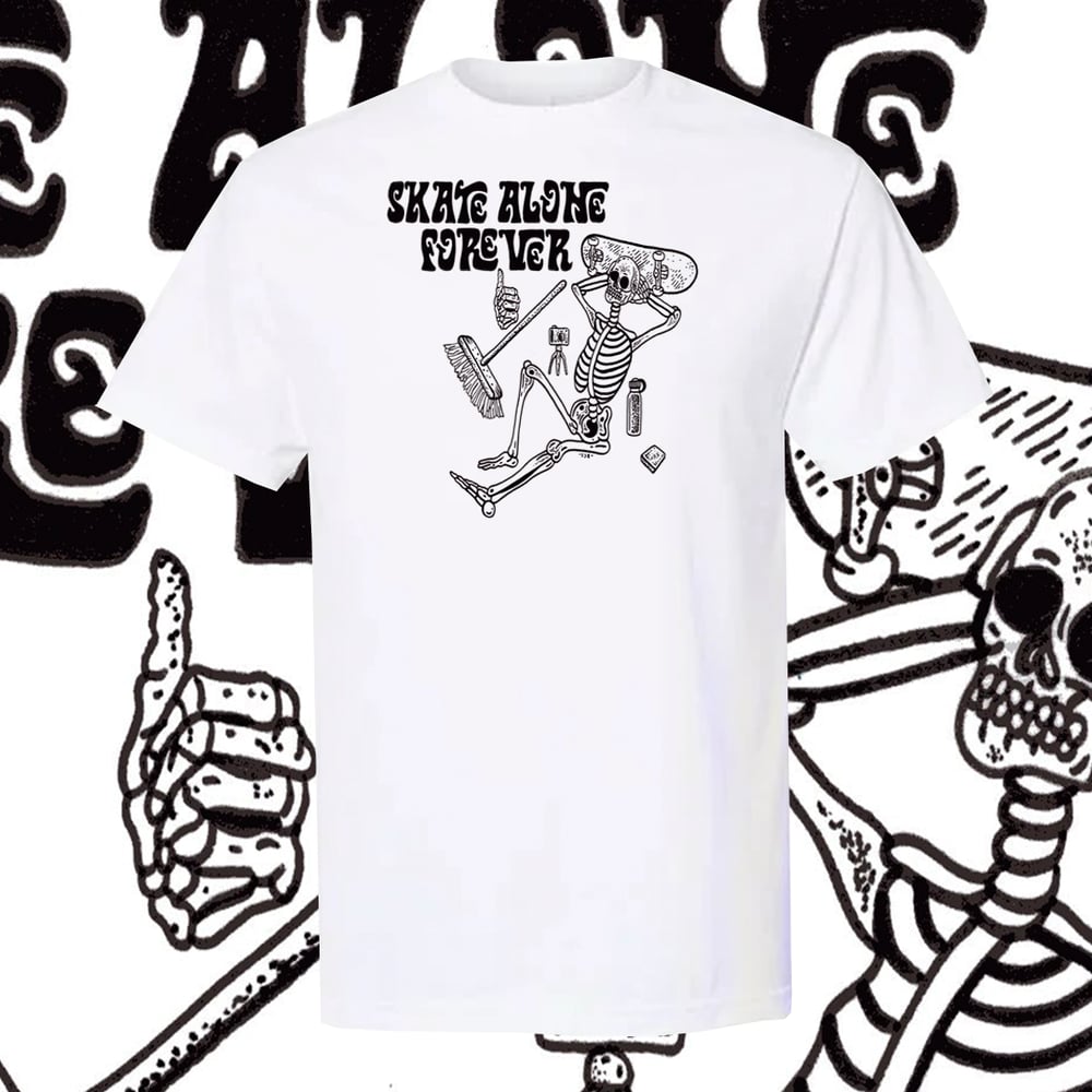 Image of SKATE ALONE TEE