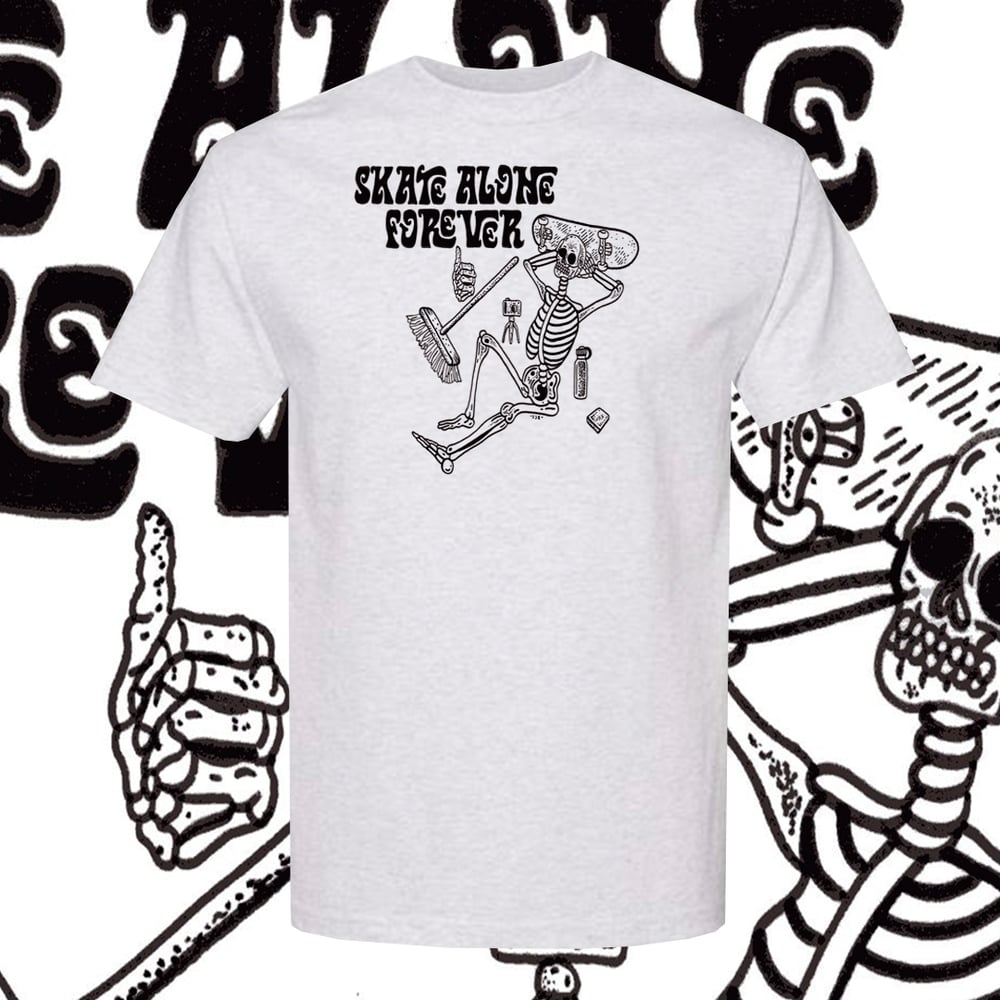 Image of SKATE ALONE TEE