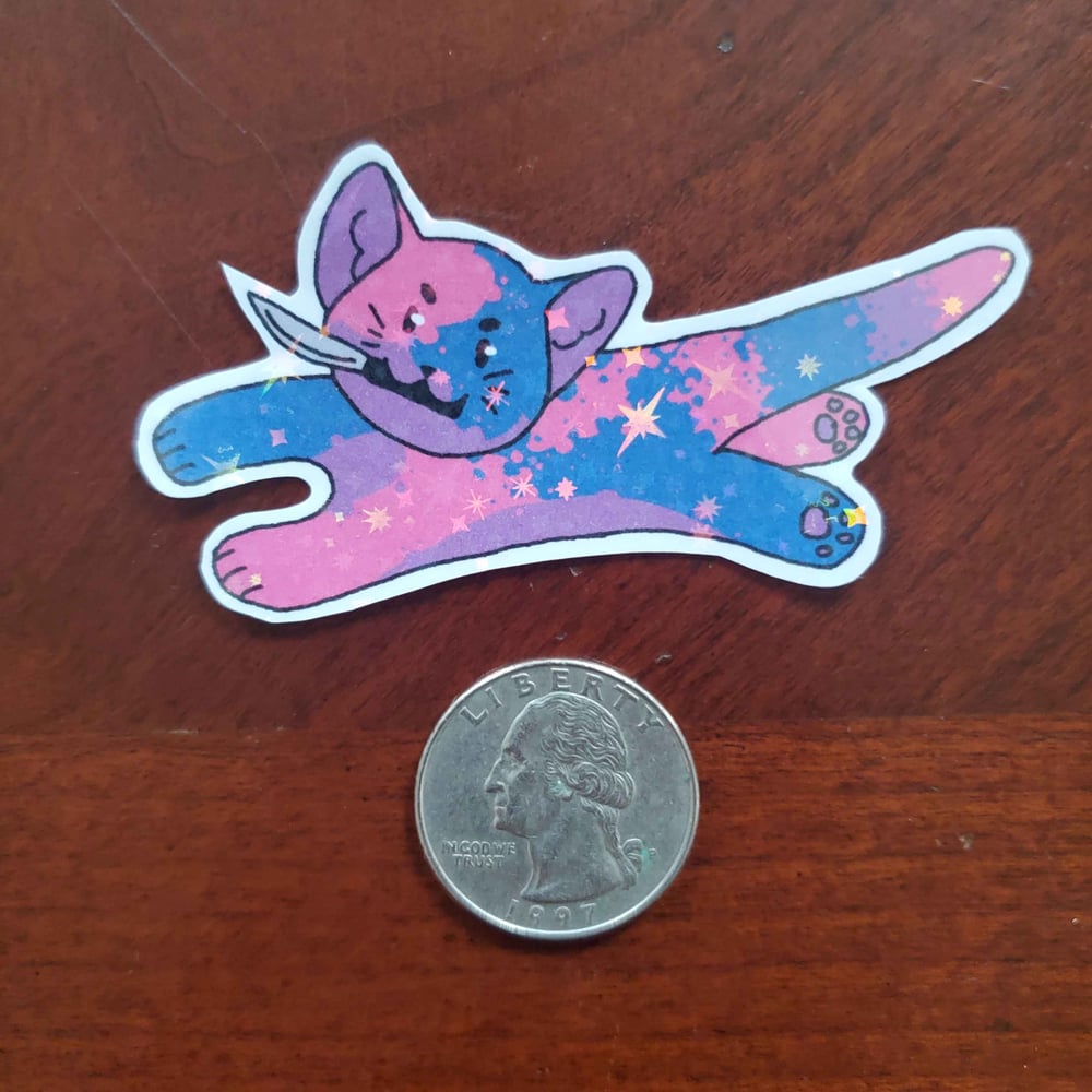 Image of Bi Pride Cat