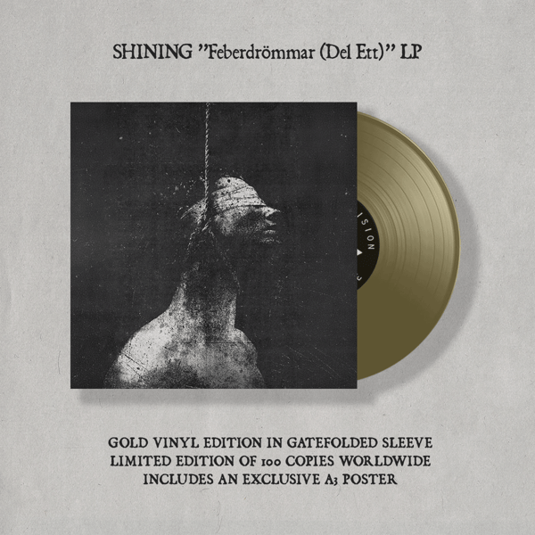 Image of Shining "Feberdrömmar (Del Ett)" LP - Gold Vinyl