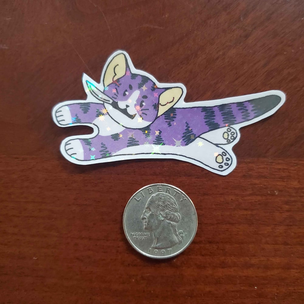 Image of Nonbinary Pride Cat