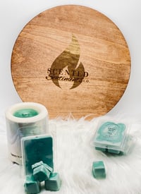 Image 2 of Chill Out - Eucalyptus & Spearmint Scented Soy Wax Melt - 2.7 oz 
