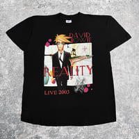 Image 1 of *Rare* David Bowie 2003 ‘Reality’ T-Shirt