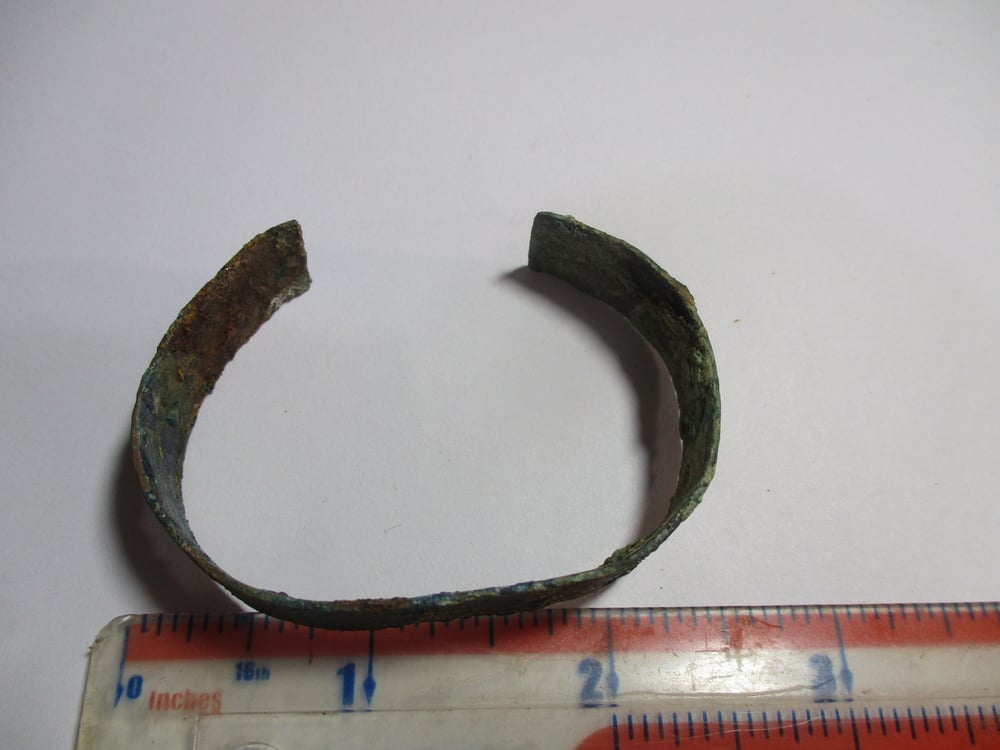 Special Metal Detector Find: ±2,000-Year-Old Norse Metal Bracelet