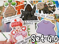 Image 5 of Aggressive Pokémon Stickers 