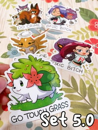 Image 6 of Aggressive Pokémon Stickers 