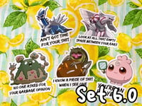 Image 7 of Aggressive Pokémon Stickers 