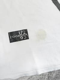Image 5 of U2 1993 'Zooropa' White Tour T-Shirt