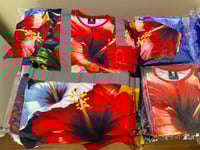 Image 3 of RB PRODUCTIONS Red Hibiscus Blend Hi Vis Shirt