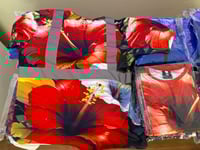 Image 4 of RB PRODUCTIONS Red Hibiscus Blend Hi Vis Shirt