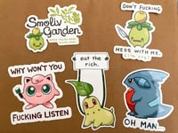 Image 1 of Aggressive Pokémon Stickers 