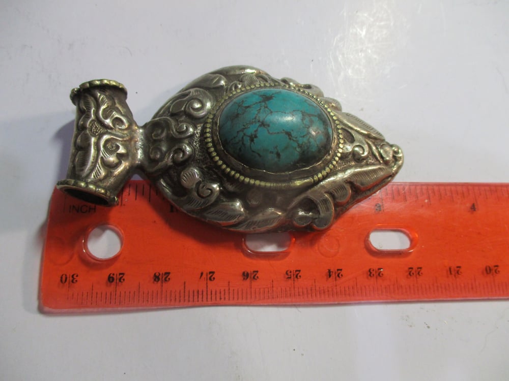 Shipwreck Sale: Pendant from India with Large Turquoise Stone