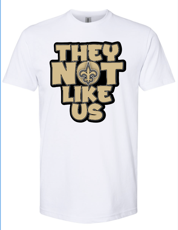 Image of They Not Like Us Saints Tee