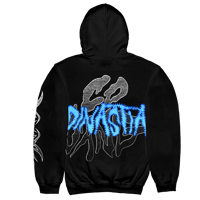 Image 2 of DINASTIA SCRIPT - Hoodie/Black