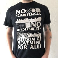 No Nations! No Borders! t-shirt