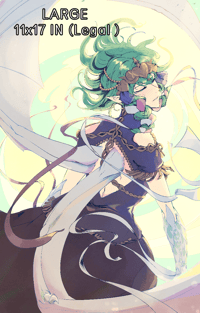 Image 1 of Fire Emblem Byleth Print