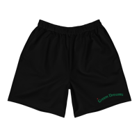 Image 5 of Green Dreams Dark Athletic Long Shorts