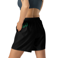 Image 7 of Green Dreams Dark Athletic Long Shorts