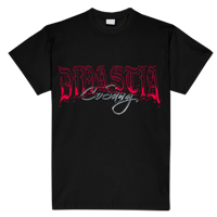 Image 1 of DINASTIA SCRIPT GOTHIC - T-shirt/Black