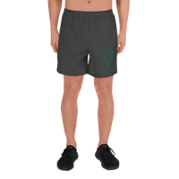 Image 6 of Green Dreams Greys Athletic Long Shorts