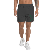 Image 3 of Green Dreams Greys Athletic Long Shorts