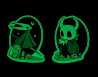 Image 2 of Hollow Knight Glow in the Dark Stickers