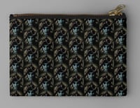 Image 2 of Small Zipper Pouch NEW ~Choice Of Medusa, Jason Voorhees,  Beetlejuice, Or Art The Clown~